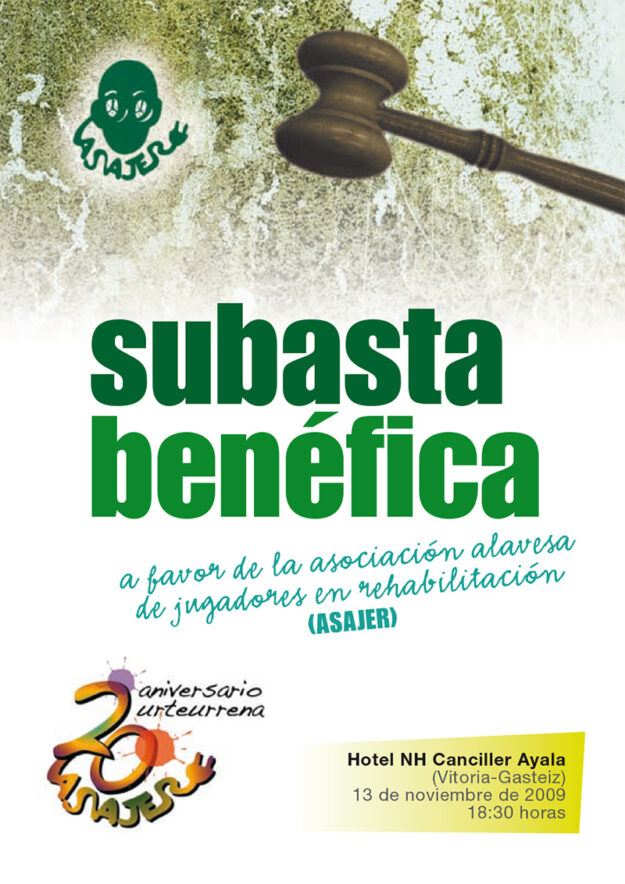 folletosubasta  SUBASTA BENÉFICA