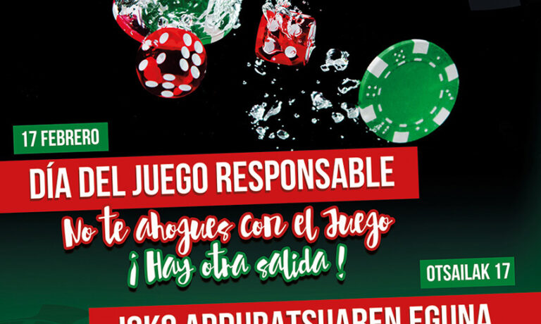 DIA INTERNACIONAL DEL JUEGO RESPONSABLE - 17 DE FEBRERO DE 2018