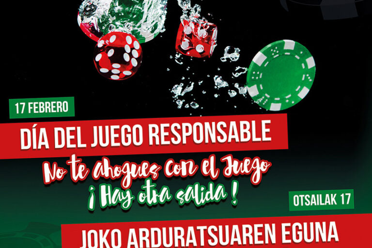 DIA INTERNACIONAL DEL JUEGO RESPONSABLE - 17 DE FEBRERO DE 2018