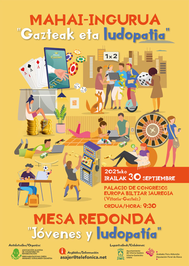  MESA REDONDA “Jóvenes y ludopatía” 