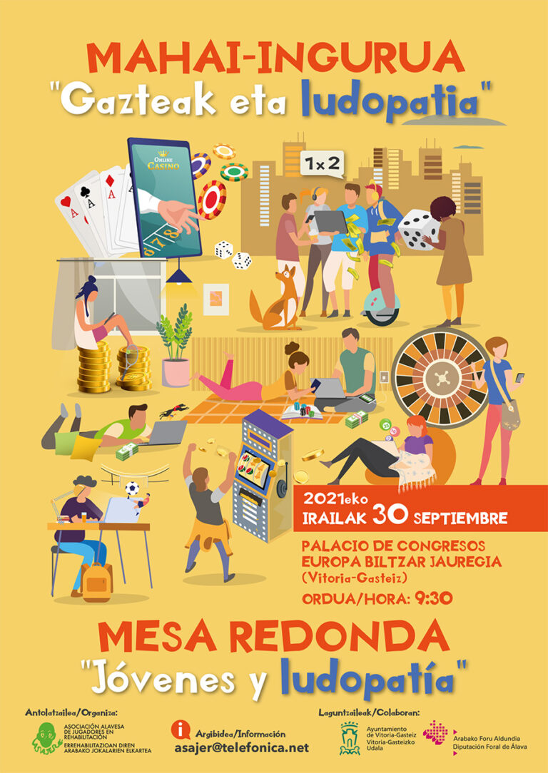 MESA REDONDA “Jóvenes y ludopatía” MESA REDONDA “Jóvenes y ludopatía”