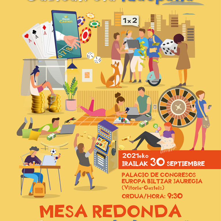 MESA REDONDA “Jóvenes y ludopatía”