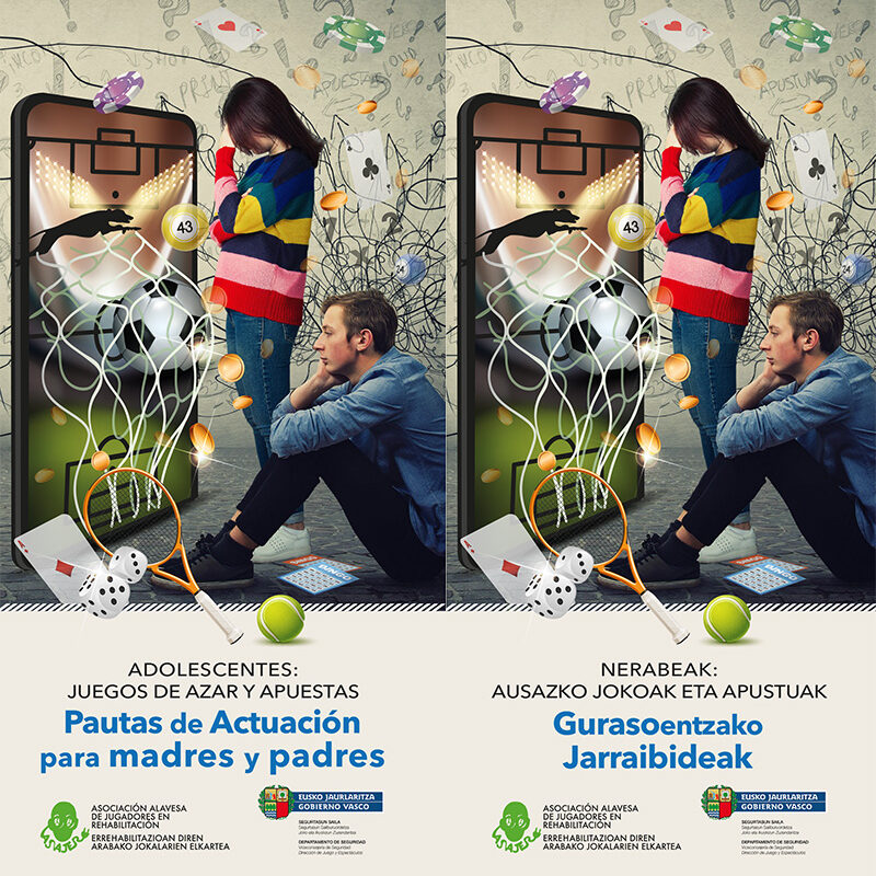 ADOLESCENTES: JUEGOS DE AZAR Y APUESTAS Pautas de Actuación para madres y padres