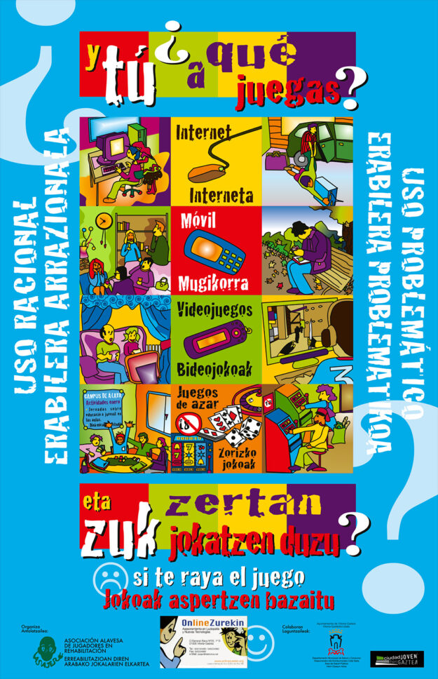 CARTEL_si_te_raya_el_juego  CAMPAÑA Y TÚ ¿ A QUÉ JUEGAS ?