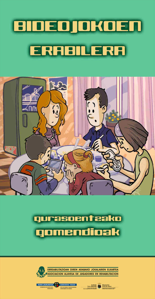Bideojokoen erabilera GOMENDIOAK