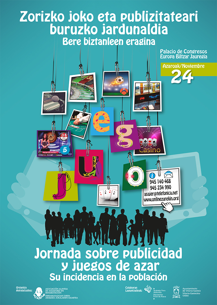 cartel_jornadas_publi_nov_2017  JORNADA SOBRE PUBLICIDAD Y JUEGOS DE AZAR. SU INCIDENCIA EN LA POBLACIÓN