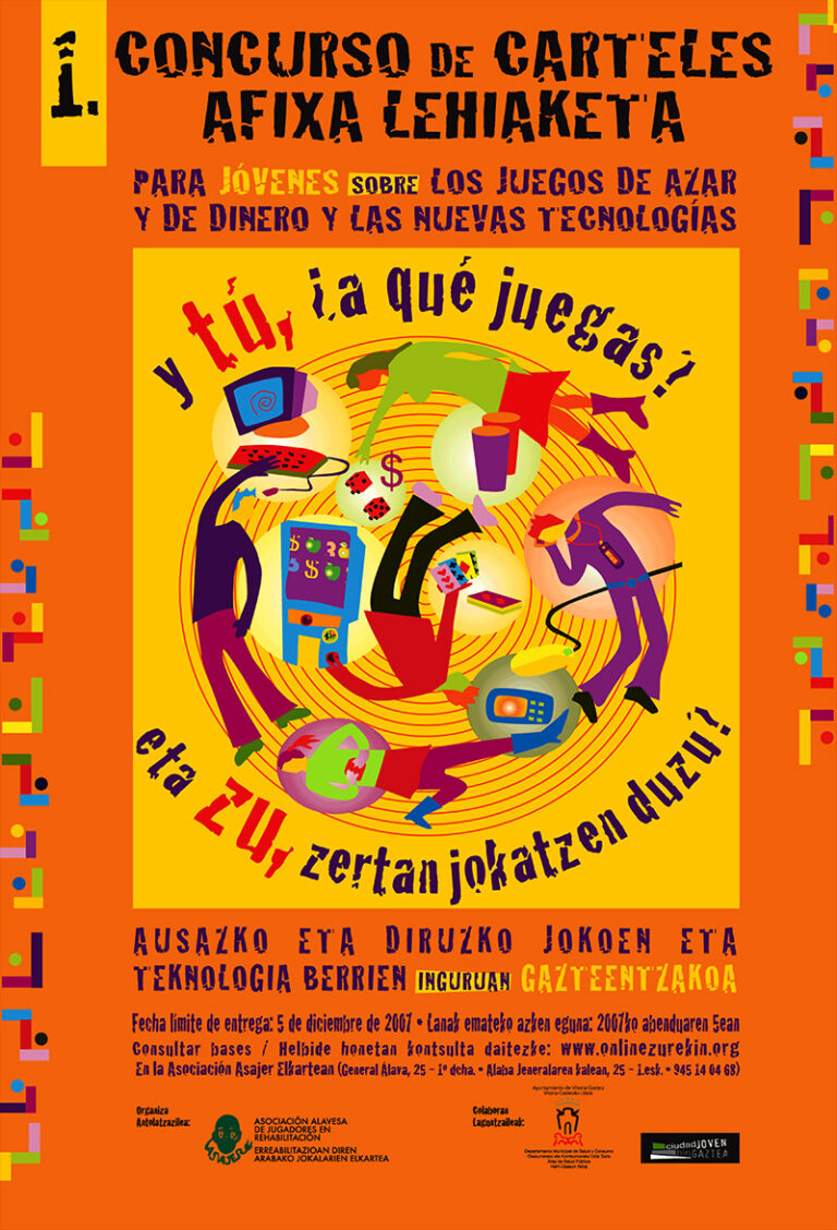 I CONCURSO DE CARTELES: Y TÚ, ¿A QUE JUEGAS? I CONCURSO DE CARTELES: Y TÚ, ¿A QUE JUEGAS?