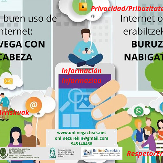 POR UN BUEN USO DE INTERNET: NAVEGA CON CABEZA