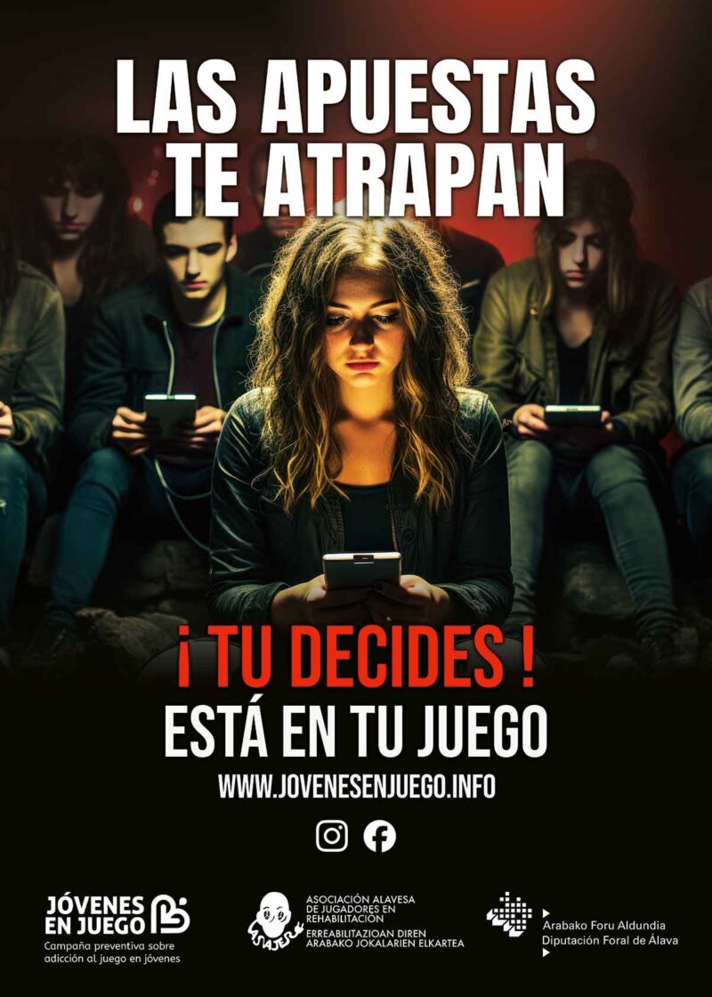 LAS APUESTAS TE ATRAPAN. ¡TÚ DECIDES! ESTÁ EN TU JUEGO.